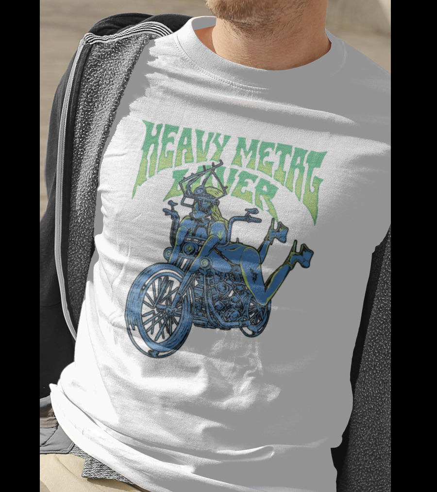 Heavy Metal Lover Gaga Daily Shop Motorcycle T-Shirt