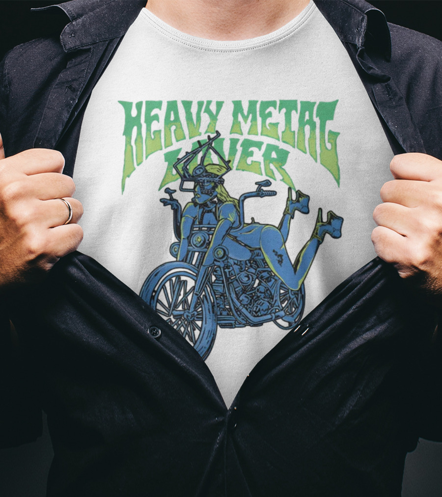 Heavy Metal Lover Gaga Daily Shop Motorcycle T-Shirt