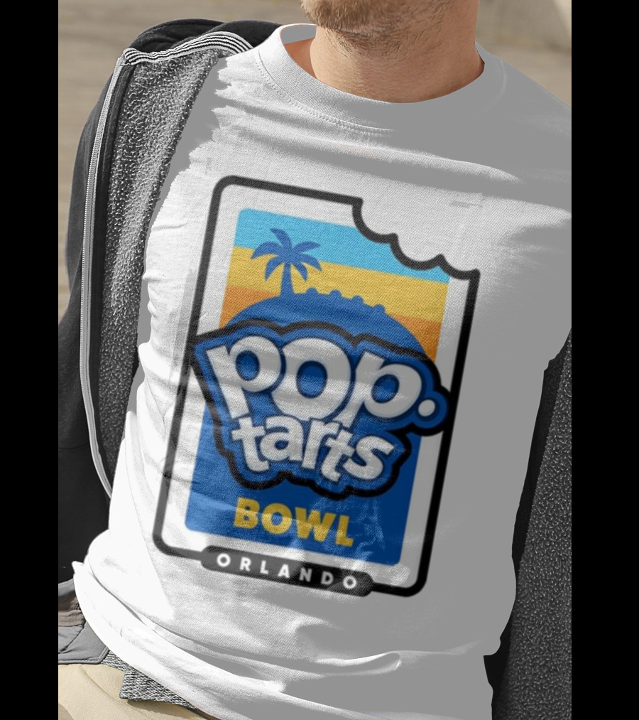 Pop Tarts Bowl Orlando Florida Palm Sunset T-Shirt