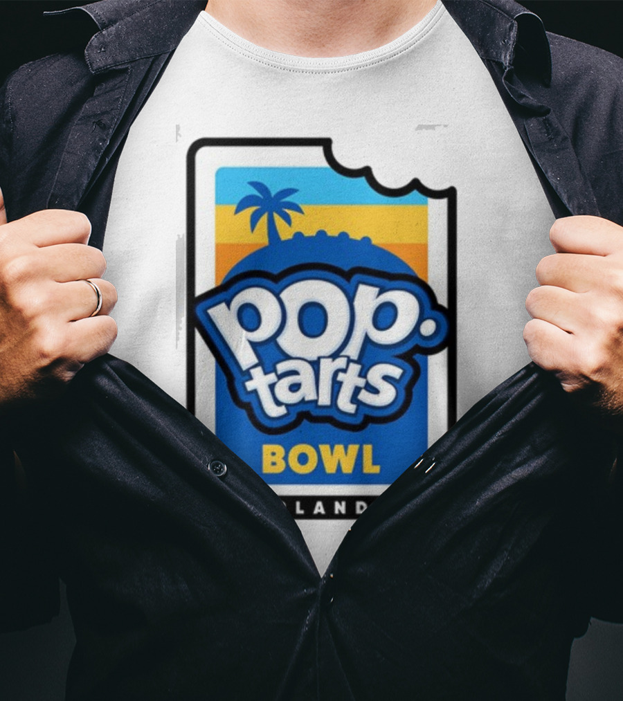 Pop Tarts Bowl Orlando Florida Palm Sunset T-Shirt