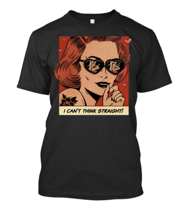 Jenifer Prince I Can't Think Straight Comic Style Retro T-Shirt