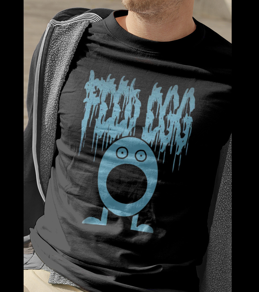 Block Stupidity Not Puberty Feed Egg Dripping Text Iconic T-Shirt