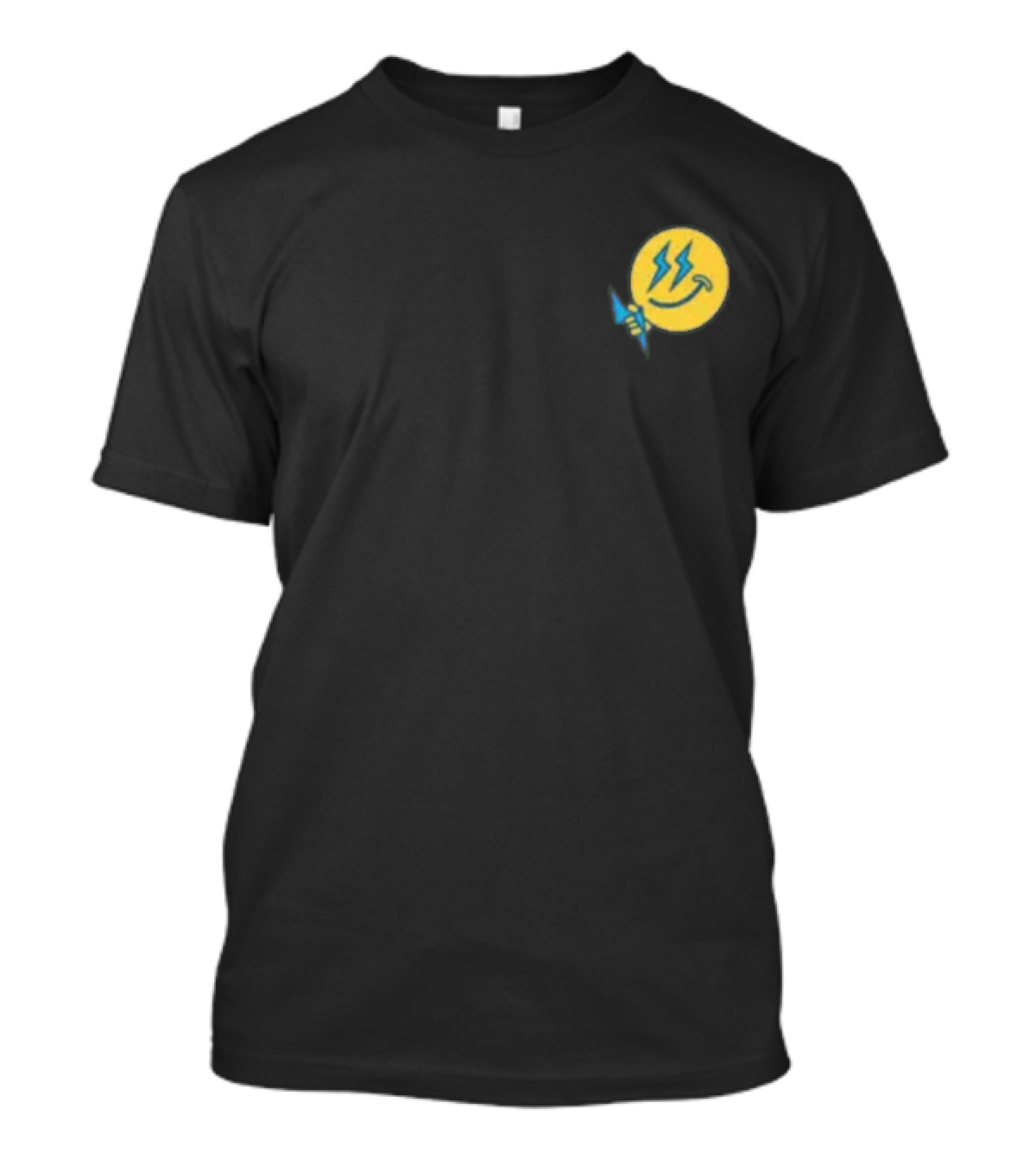 Ateez Thunder Lightning Bolt Smile T-Shirt