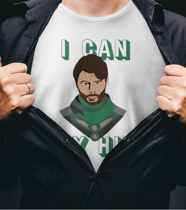Nerdy Squirrel Studios Soldier Boy I Can Fix Him Dark Green Costume T-Shirt