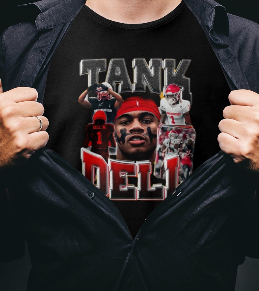 Bare Your Dreams With Tank Dell Football Action And Sports Spirit T-Shirt