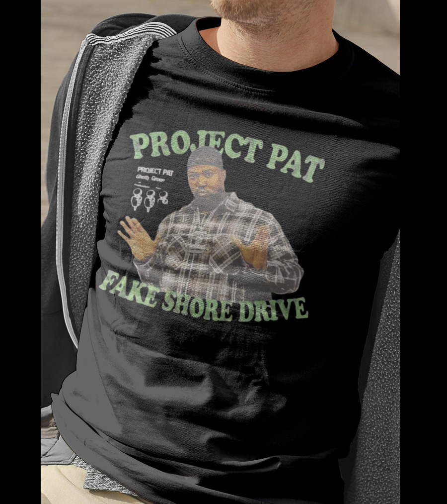 Pro.ject Pat Ghetto Green Fake Shore Drive T-Shirt