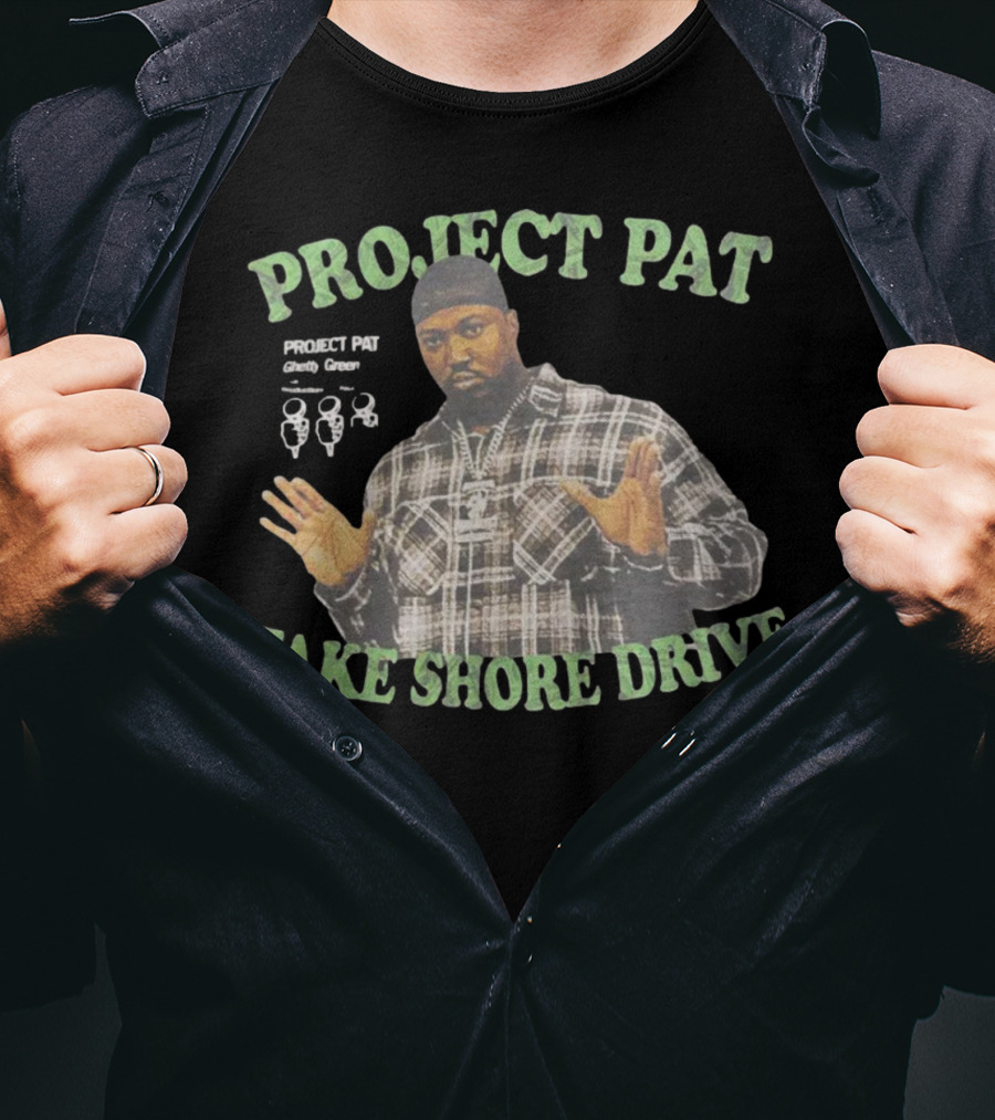 Pro.ject Pat Ghetto Green Fake Shore Drive T-Shirt