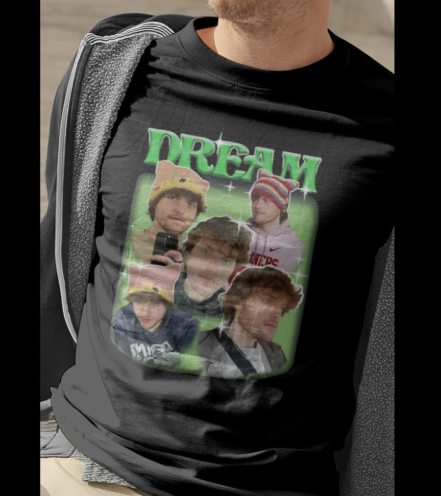 Dreamwastaken Devllishdrm Band Image Collage T-Shirt