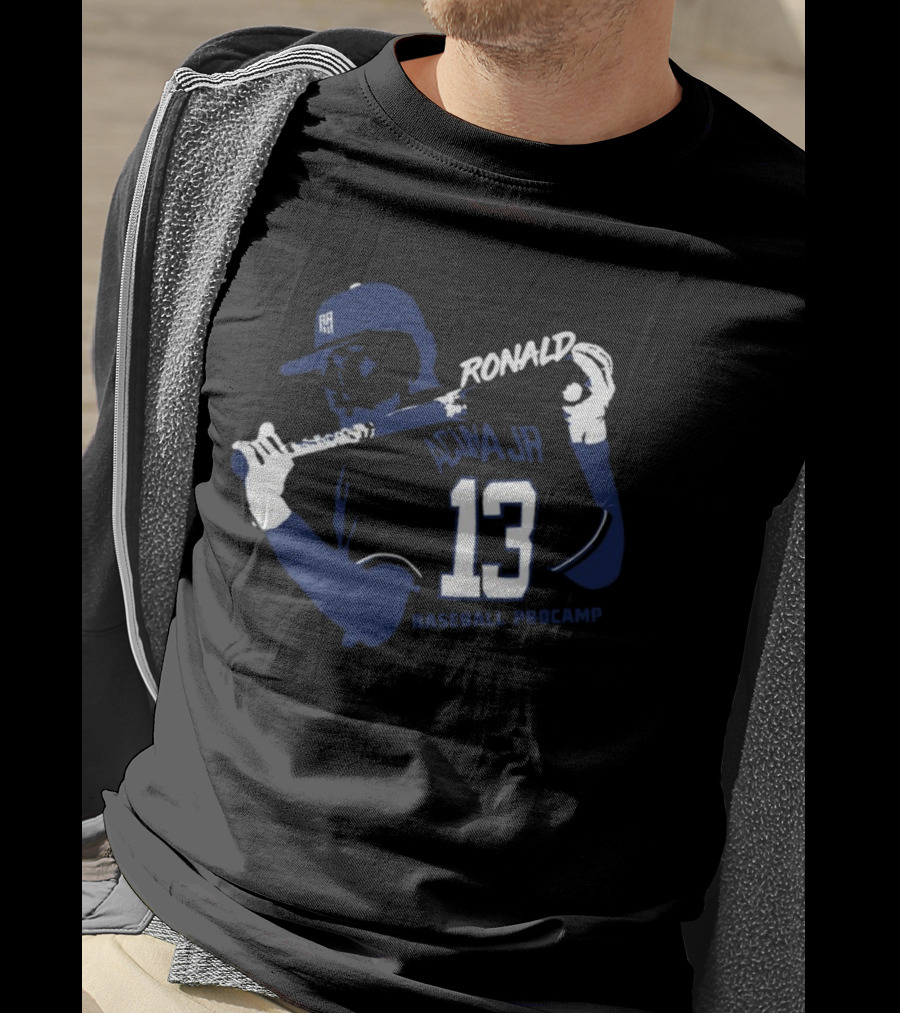 Ronald Acuna Jr 13 Baseball Procamp T-Shirt