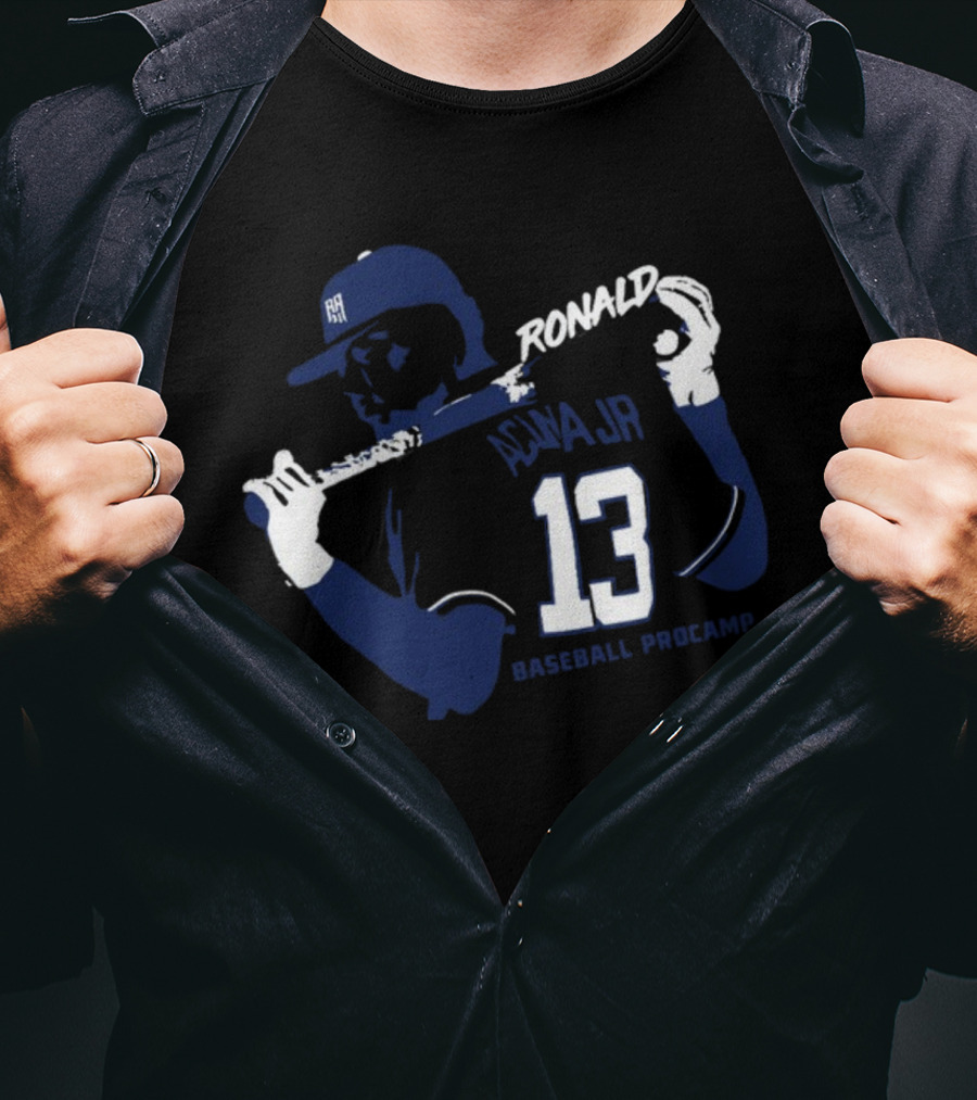 Ronald Acuna Jr 13 Baseball Procamp T-Shirt