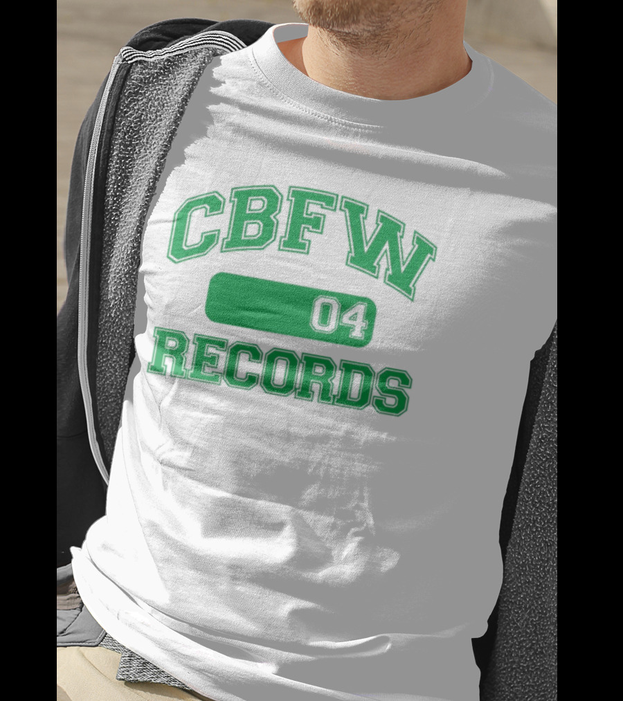 1Millthebrand CBFW 04 Records Merch T-Shirt