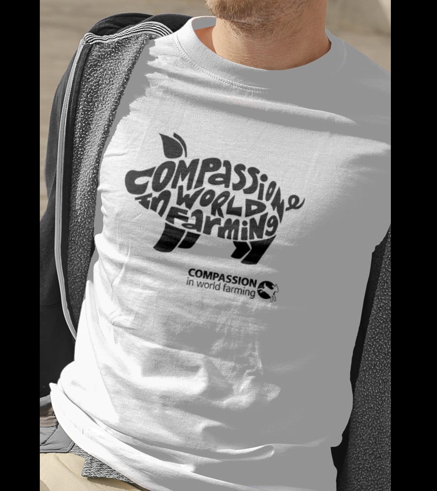 Compassion In World Farming Pig T-Shirt