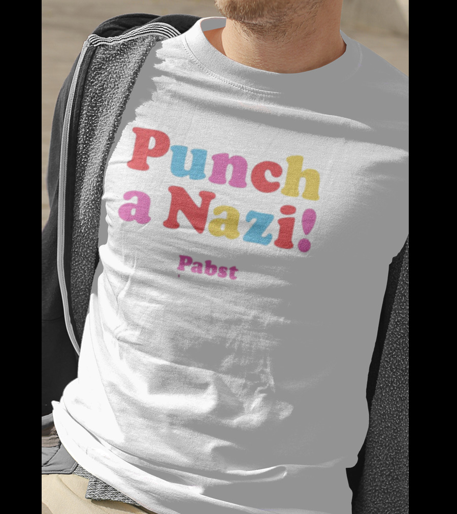 Punch A Nazi Pabst T-Shirt