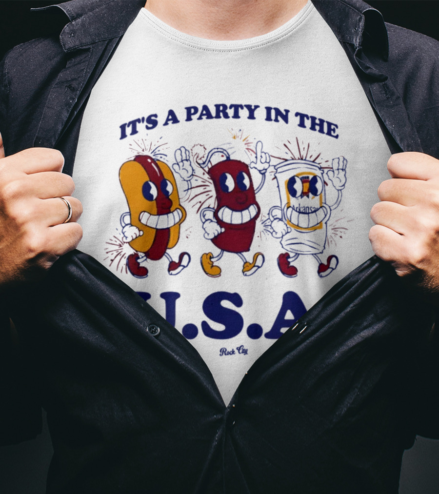 It's A Party In The U.S.A. Rock City T-Shirt