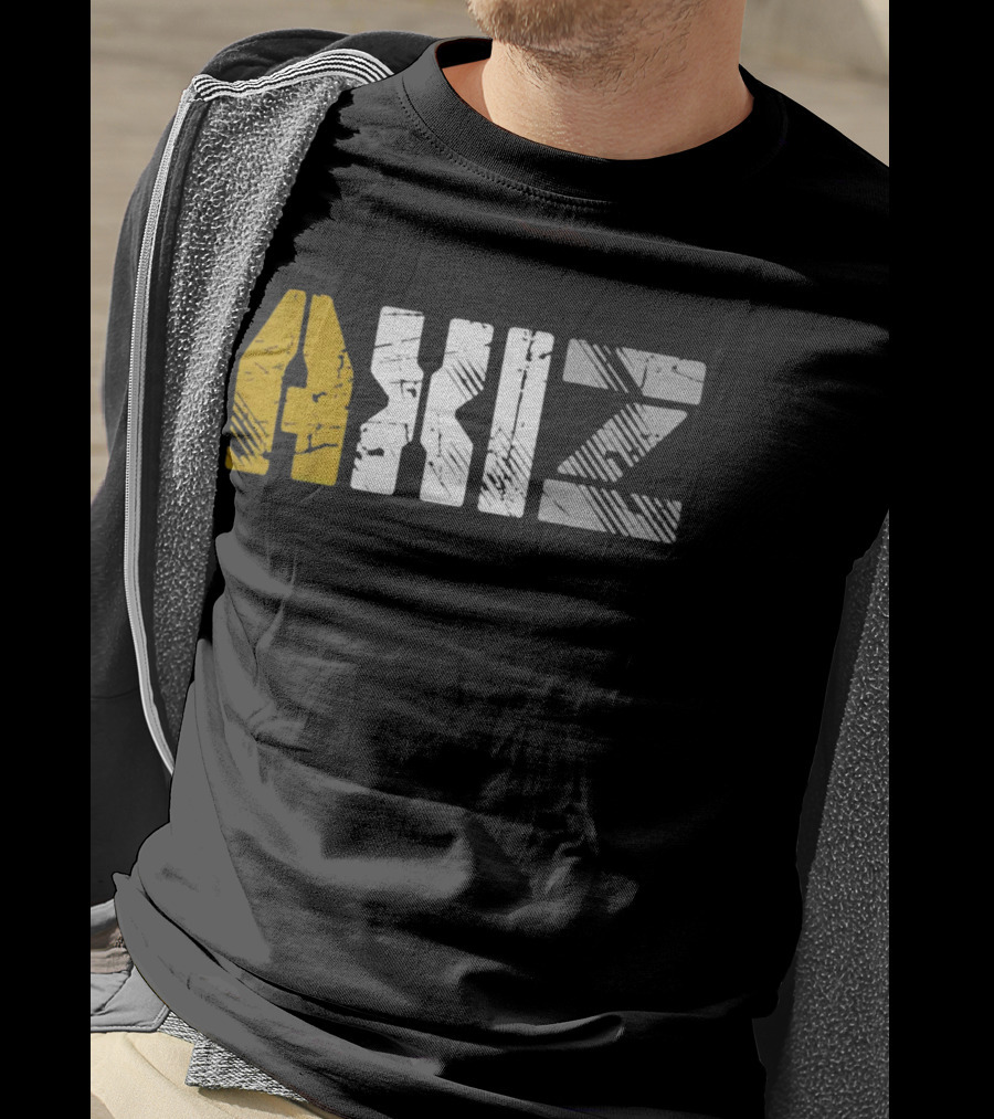 Axiz Pro-Wrestling NOAH Textured Grunge T-Shirt