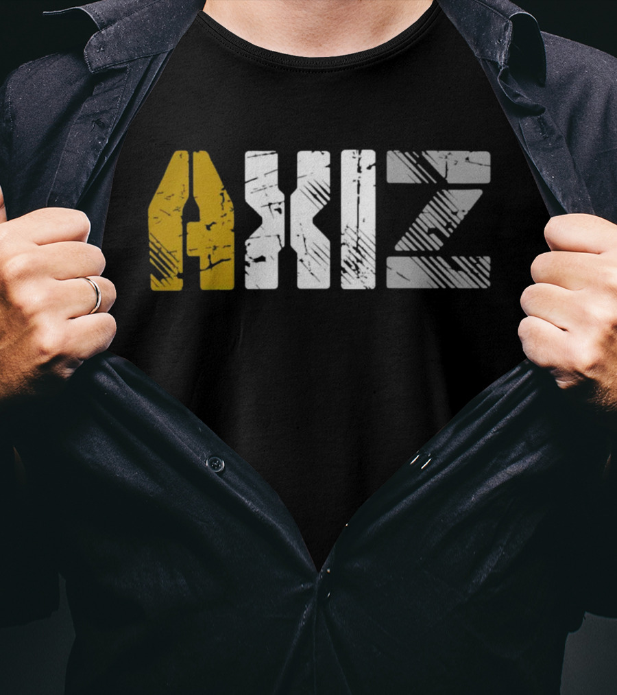 Axiz Pro-Wrestling NOAH Textured Grunge T-Shirt