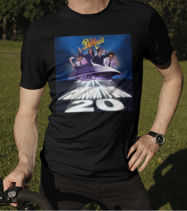 The Darkness Permission To Land 20 Tour North American Announcement T-Shirt