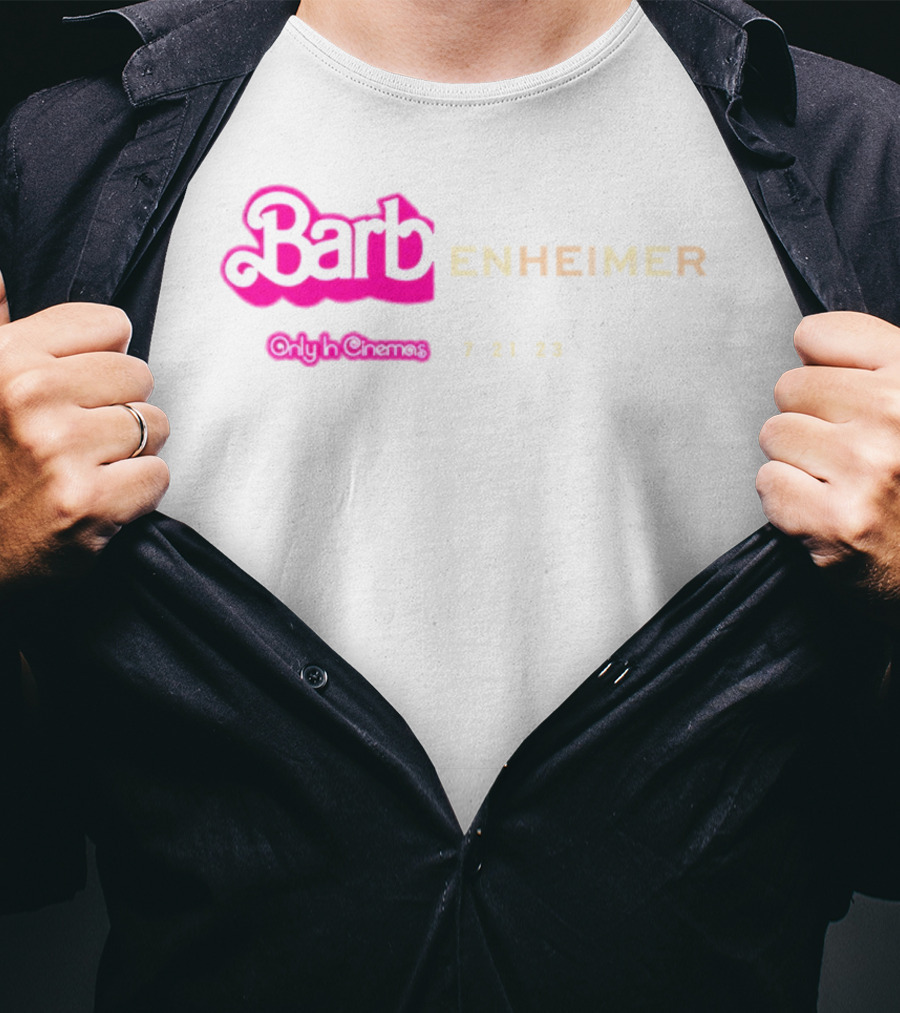 Barbenheimer Only In Cinemas 7 21 23 T-Shirt