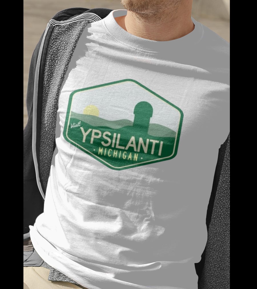 Visit Ypsilanti Michigan Scenic Landscape T-Shirt