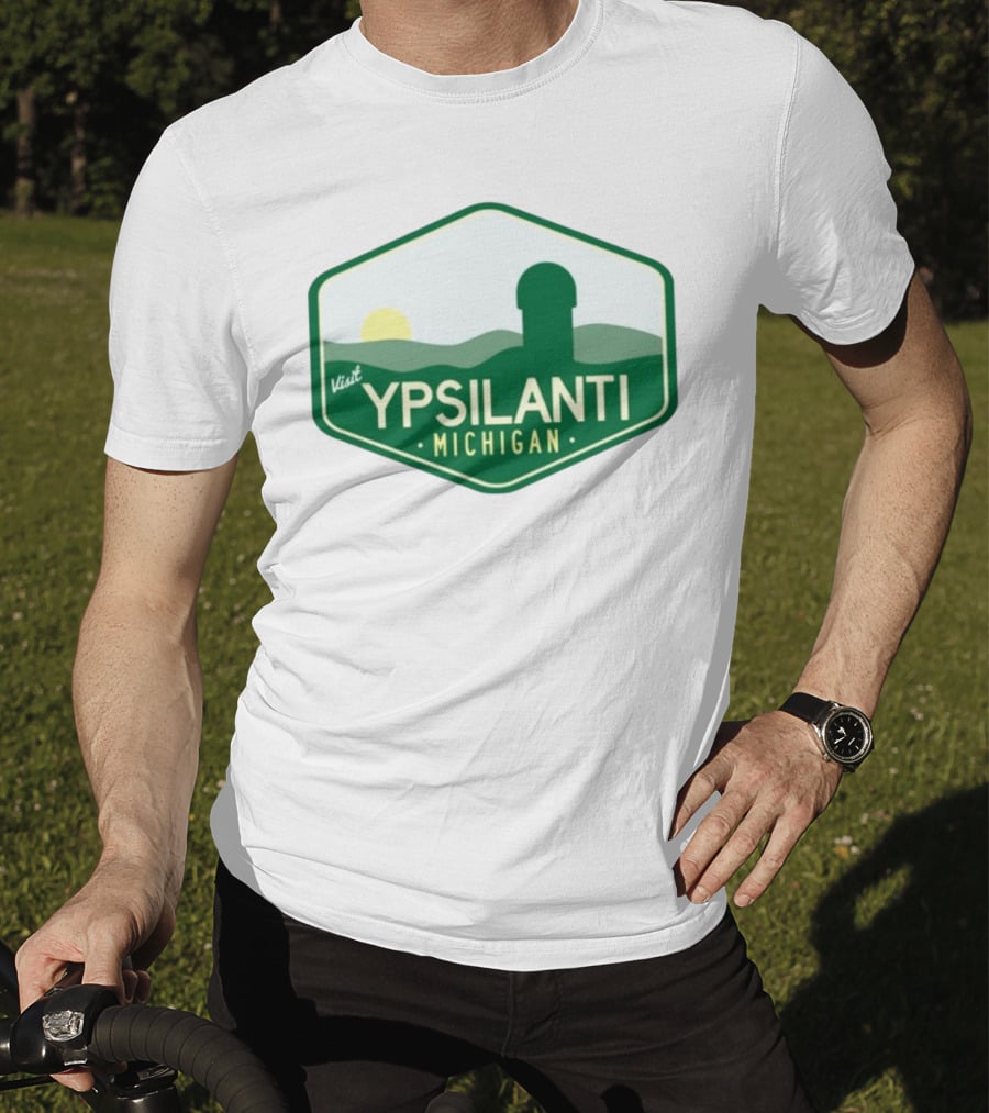 Visit Ypsilanti Michigan Scenic Landscape T-Shirt