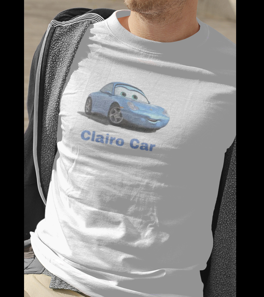 Clairo Car Pixar-Inspired Character Image T-Shirt