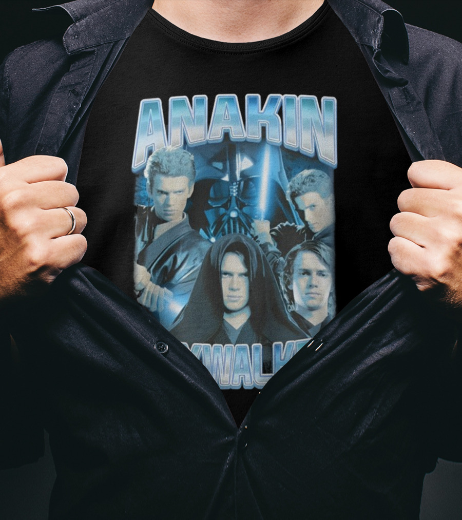 Anakin Skywalker Darth Vader Collage Hottopic T-Shirt