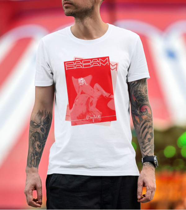 Premium T-Shirt: Kylie Minogue Padam Padam Red Dress T-Shirt Kylie Minogue Padam Padam Red Dress T-Shirt