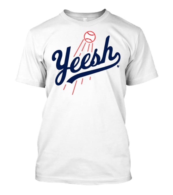Yeesh Baseball Los Angeles Dodgers Inspired T-Shirt