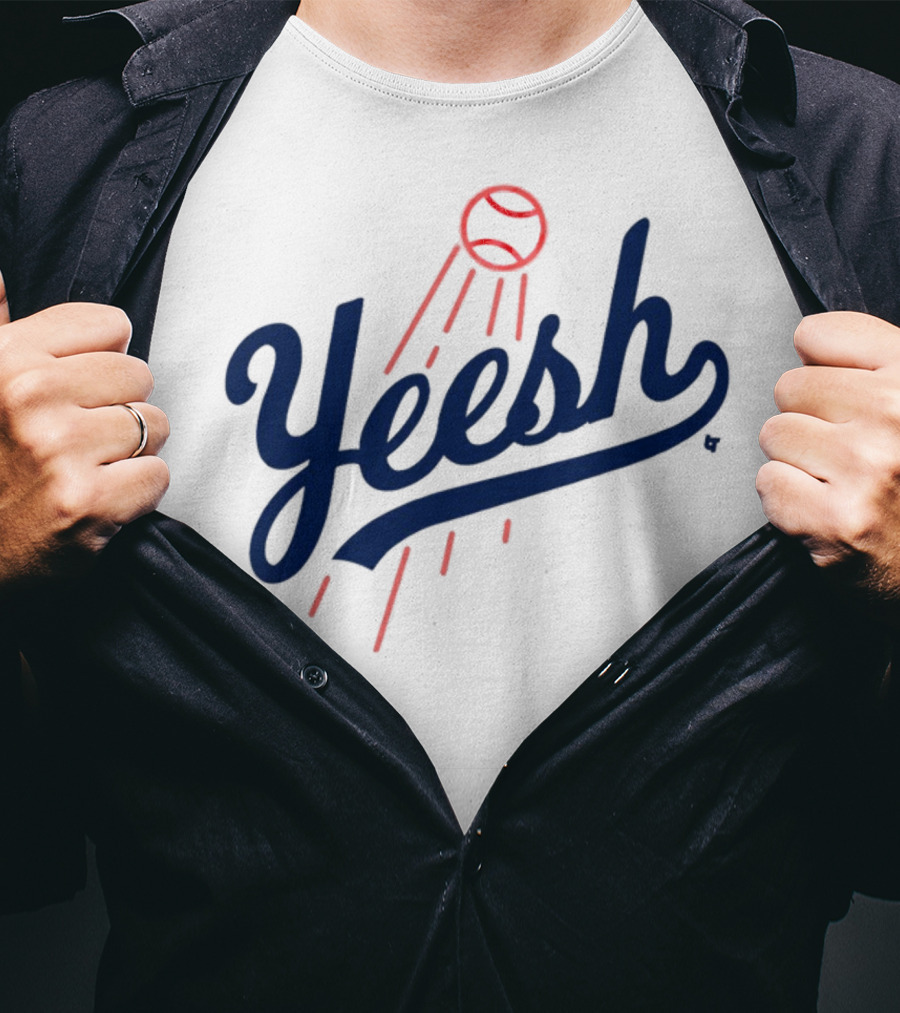 Yeesh Baseball Los Angeles Dodgers Inspired T-Shirt