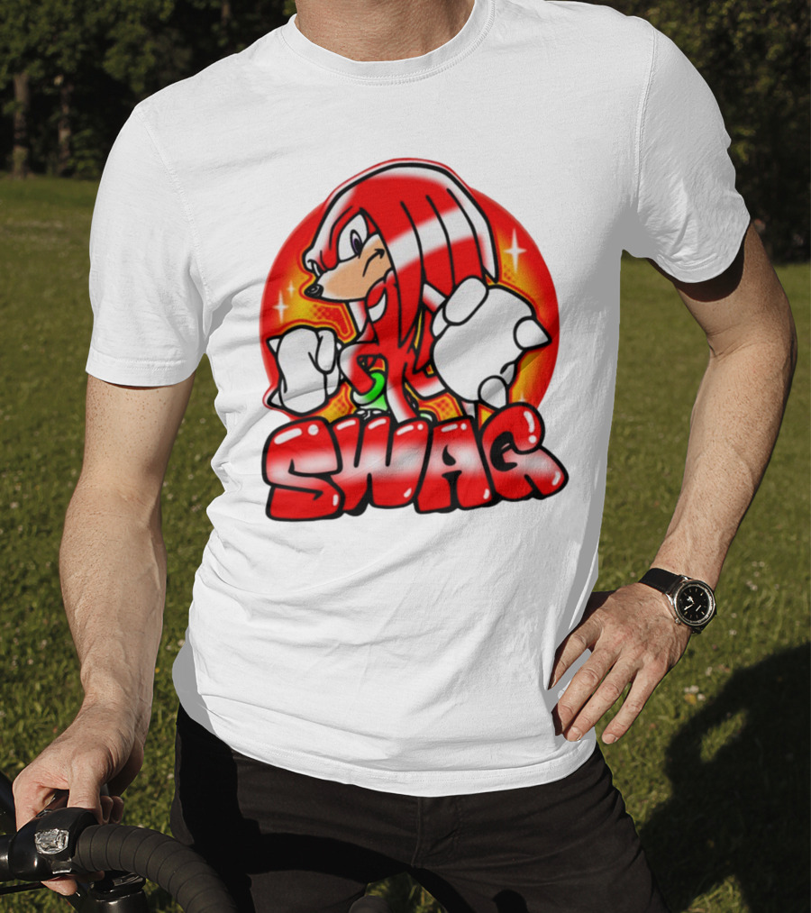 Mamono World Swaggles SWAG Red Character Power T-Shirt