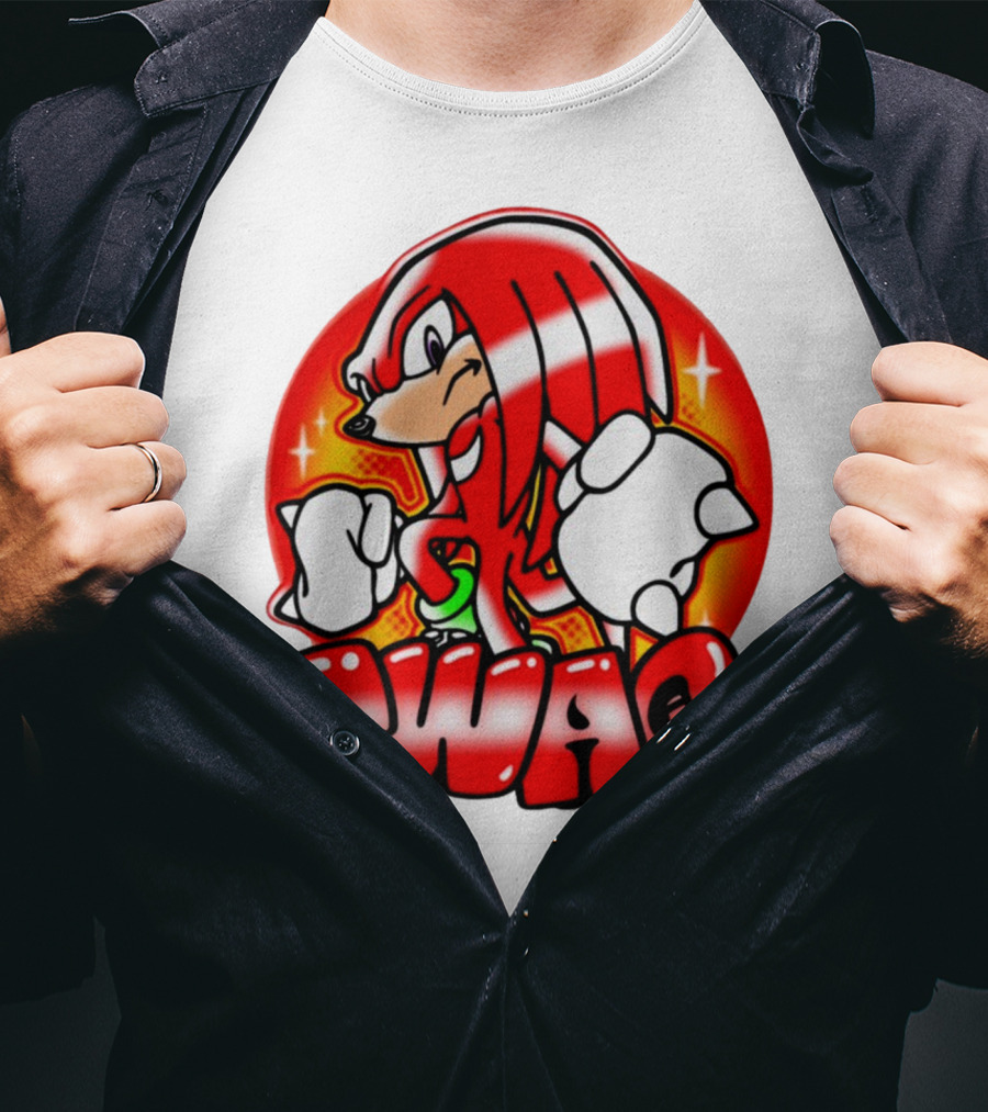 Mamono World Swaggles SWAG Red Character Power T-Shirt