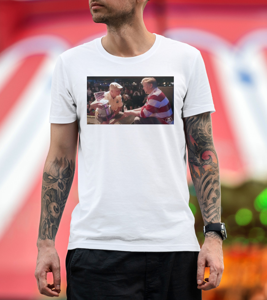 The Kirk Minihane Show Kirk Champion Live Event Crowd Interaction T-Shirt