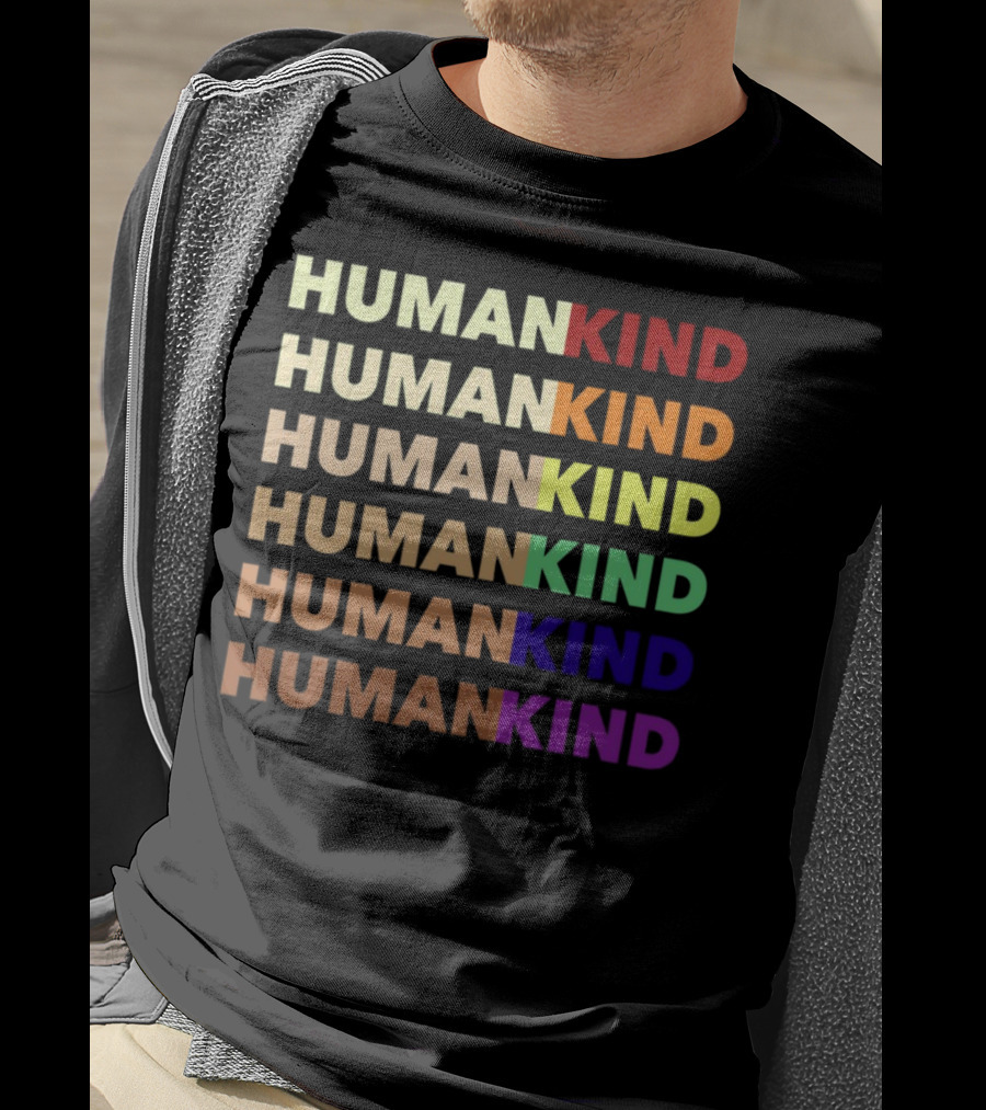 HUMANKIND Pride Rainbow Colors Diversity T-Shirt