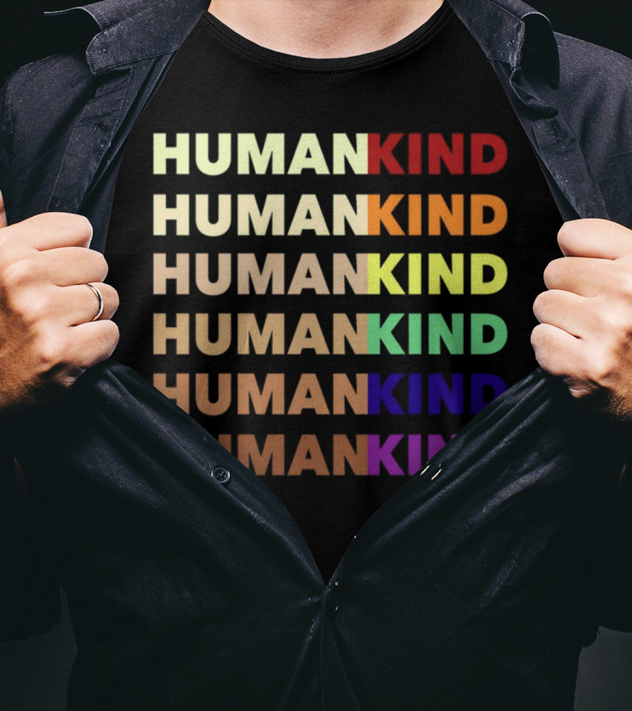 HUMANKIND Pride Rainbow Colors Diversity T-Shirt