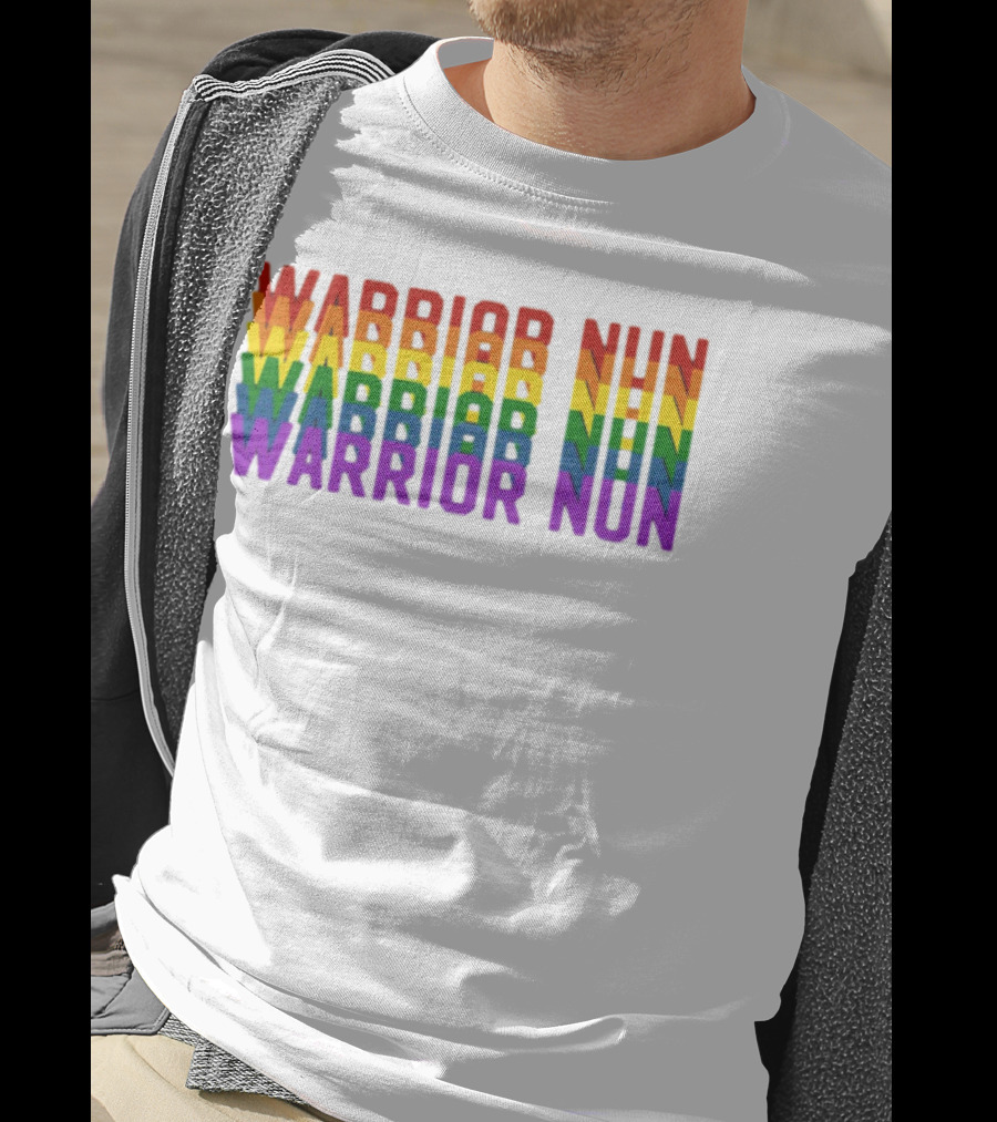 Warrior Nun Pride Rainbow Reflection Save T-Shirt