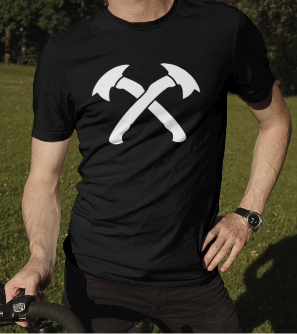 Joe Rogan The Terminal List Tomahawk Crossed Axes T-Shirt