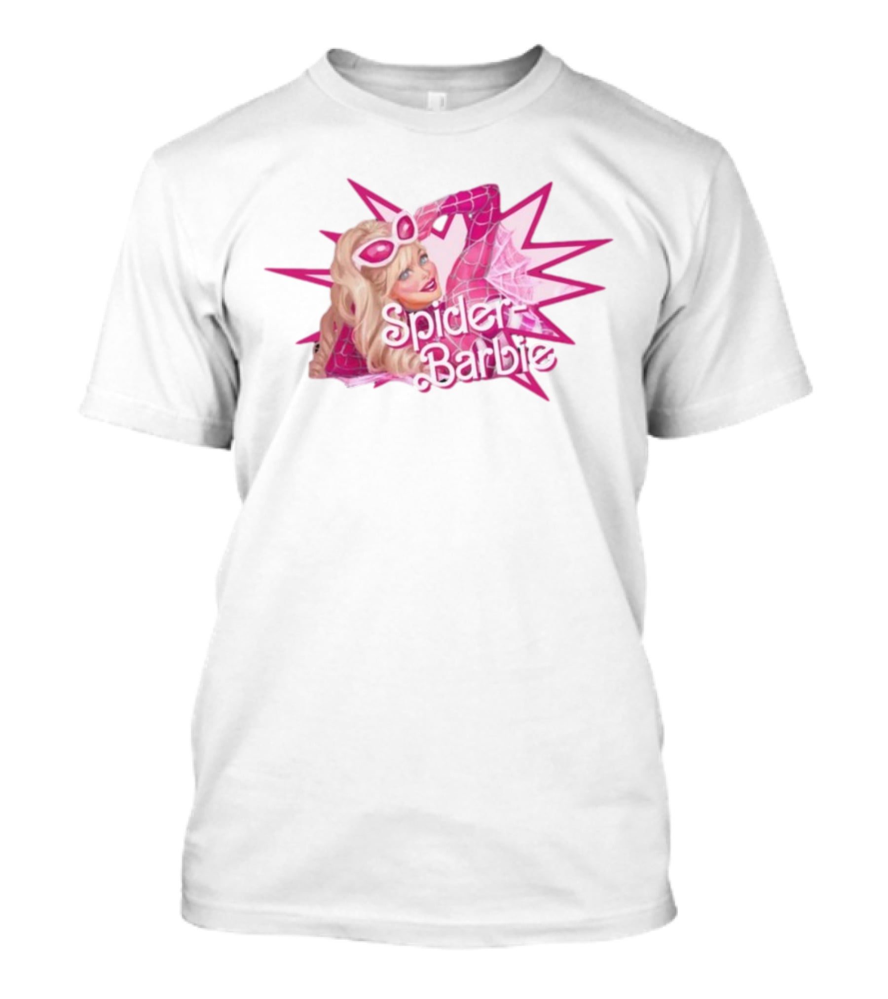 Spider Barbie Web-Slinging Glam Burst T-Shirt