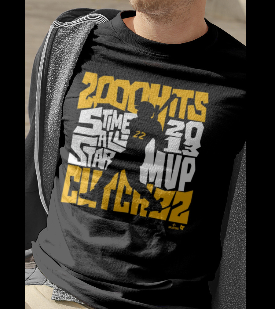 Andrew McCutchen 200 Hits 5 Time All-Star 2013 MVP Pittsburgh Icon 22 T-Shirt