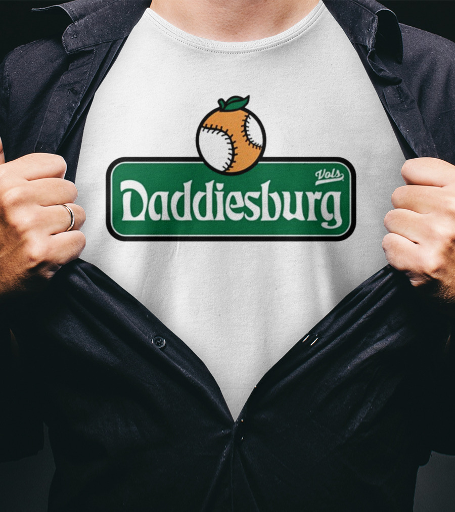 Daddiesburg Vols Baseball Orange T-Shirt