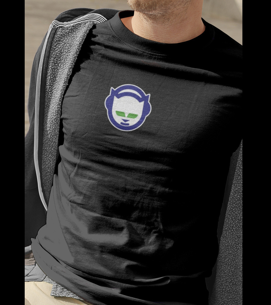 Frank Ocean Napster Cat Logo Emblem T-Shirt