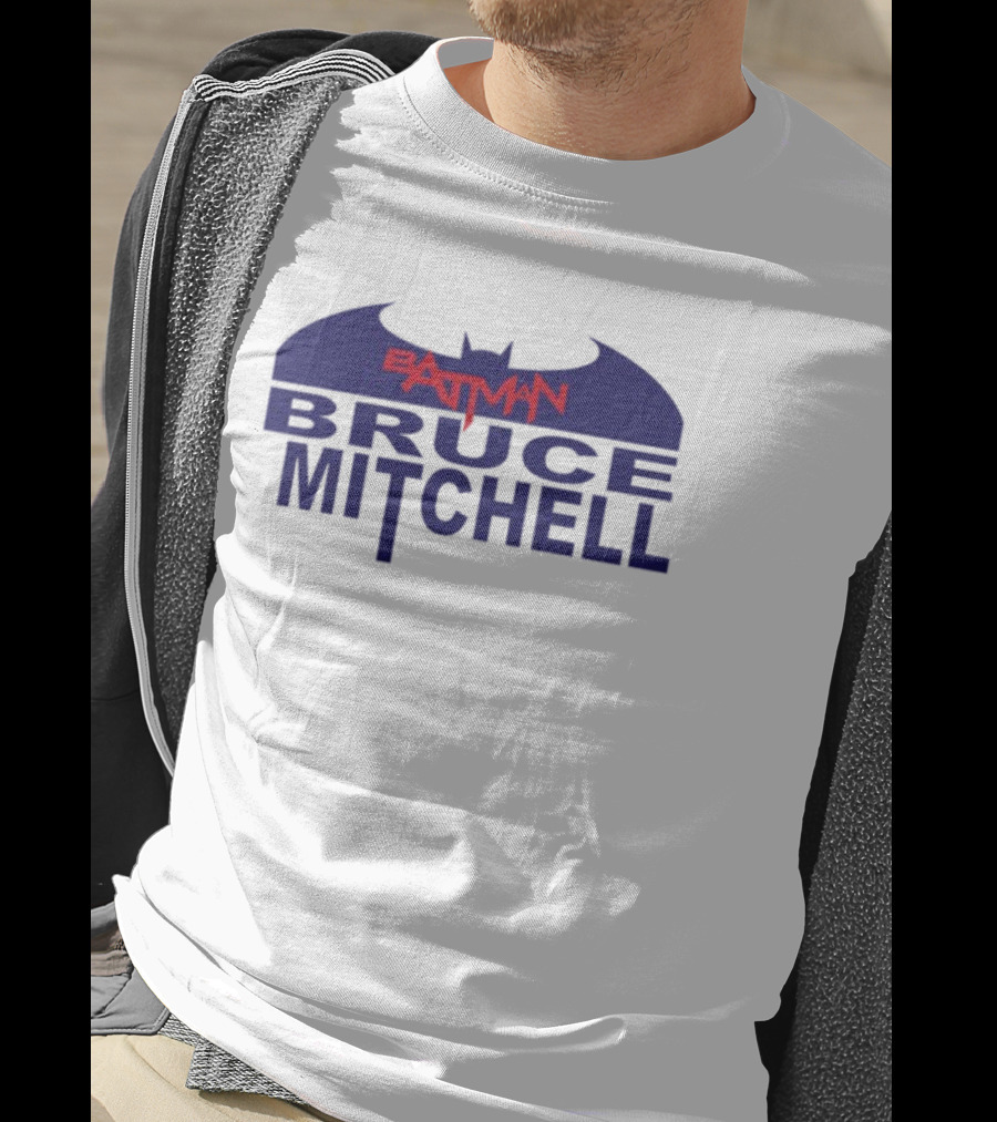 Batman Bruce Mitchell Bat T-Shirt