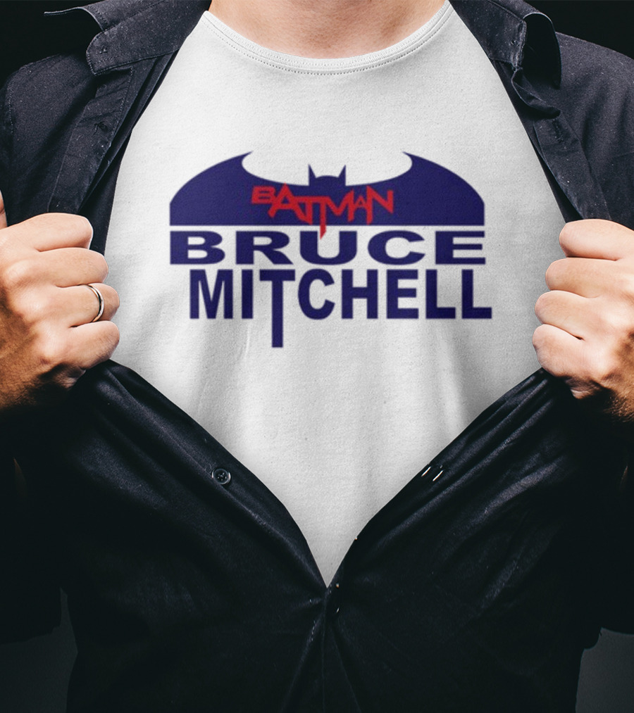 Batman Bruce Mitchell Bat T-Shirt