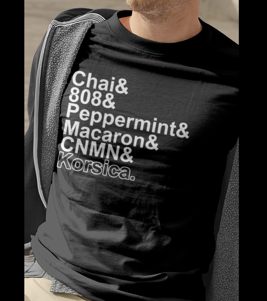 Chai 808 Peppermint Macaron CNMN Korsica T-Shirt