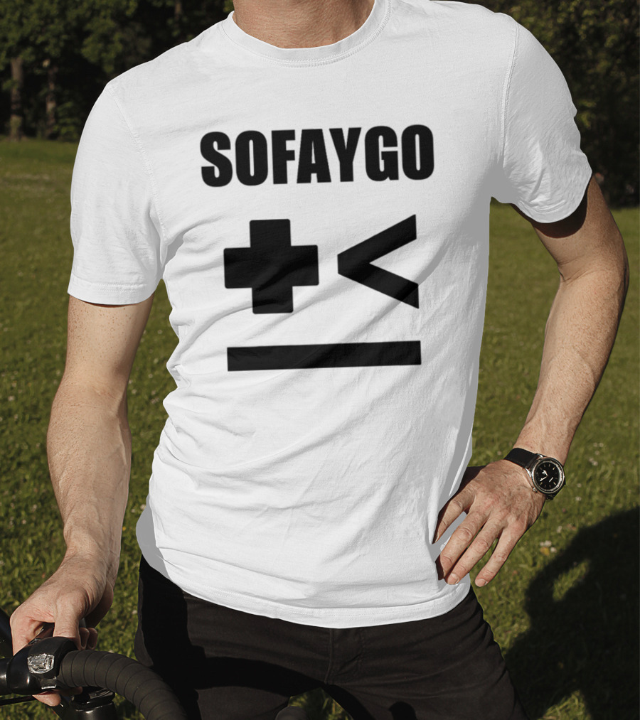 SOFAYGO Impact Plus Minus Less Equal T-Shirt