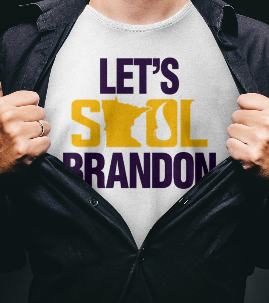 Let's Skol Brandon Minnesota Vikings T-Shirt