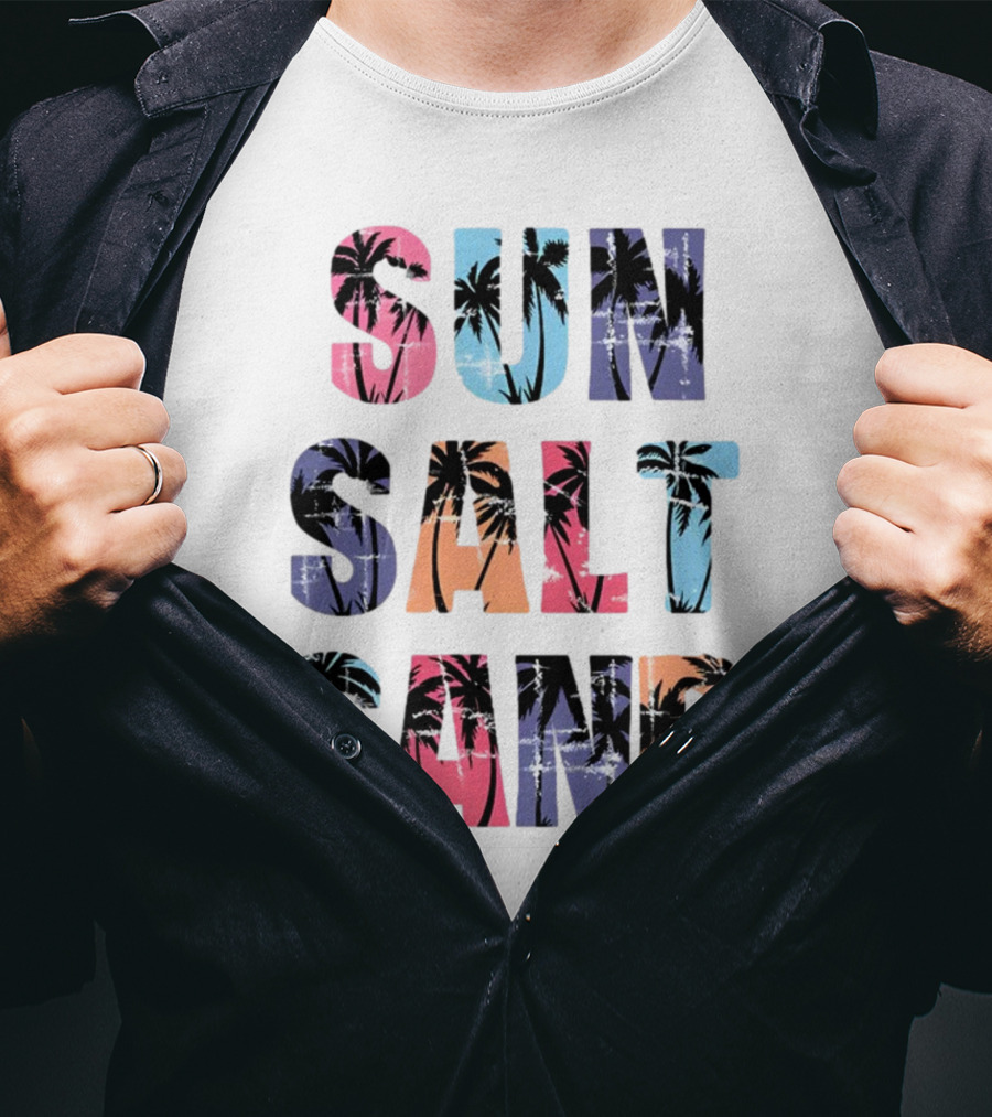 Sun Salt Sand Seven Rock Life Free T-Shirt