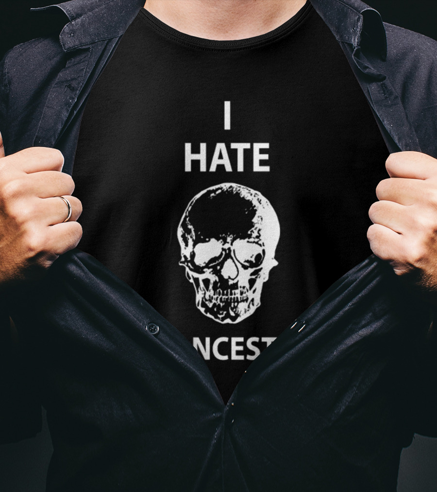 I Hate My Ancestors Skull T-Shirt