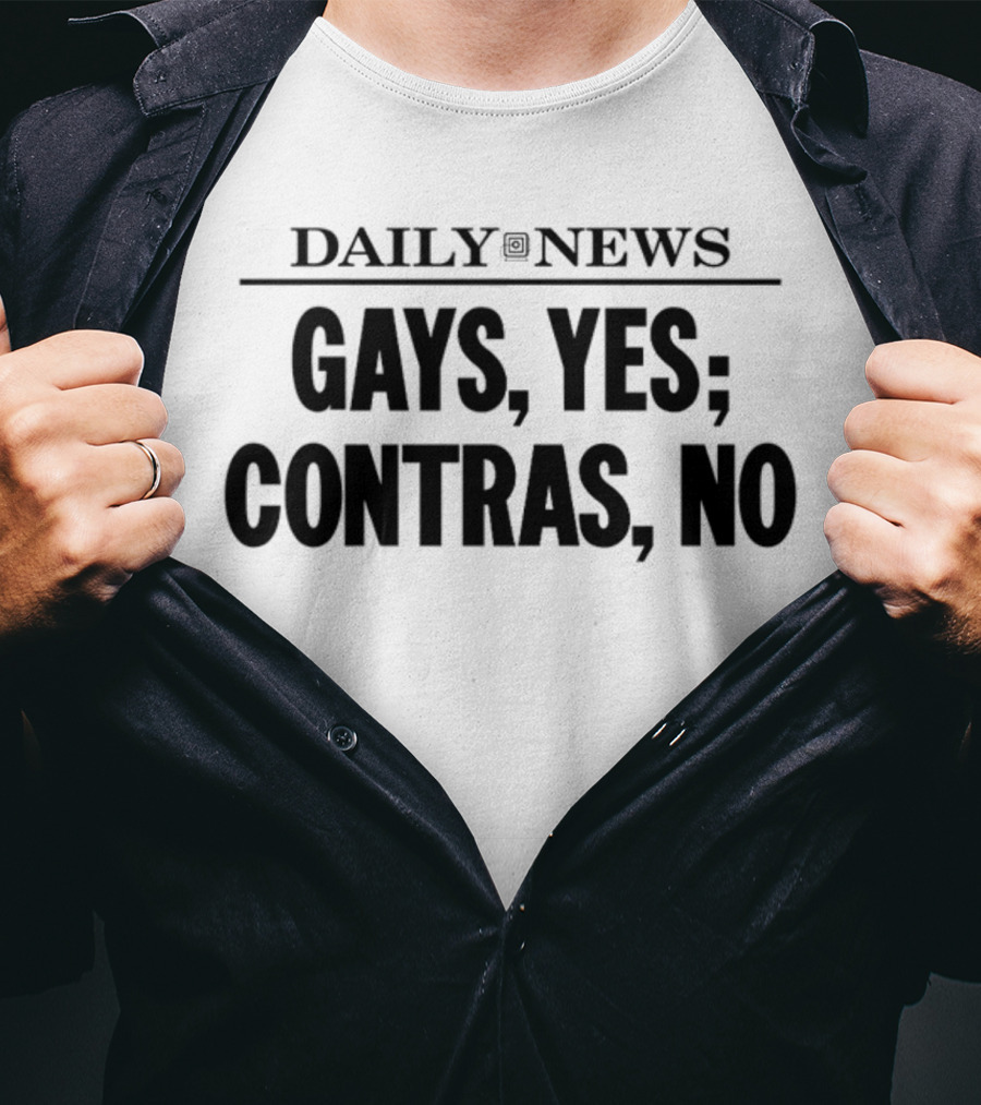 Daily News Gays Yes Contras No Hayley Williams T-Shirt