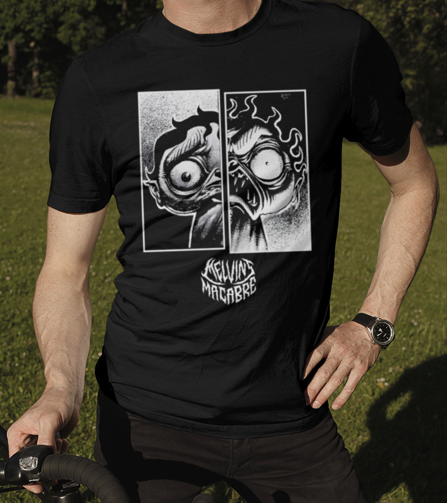Melvin's Macabre Comic Horror Expression T-Shirt