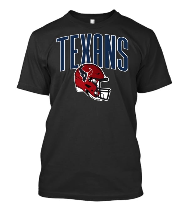 Texans Red Helmet NFL Team T-Shirt